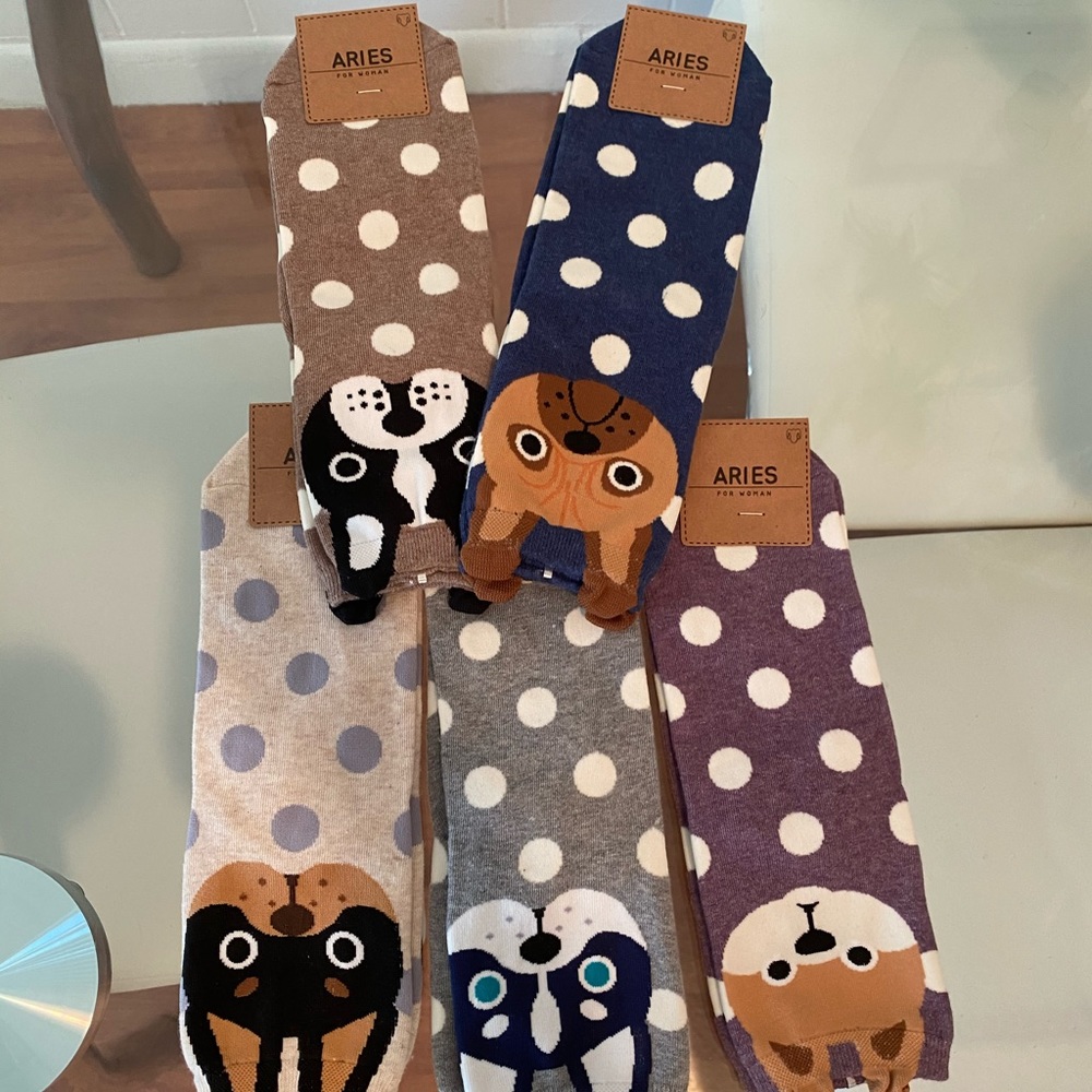 Cute puppy socks 🐶